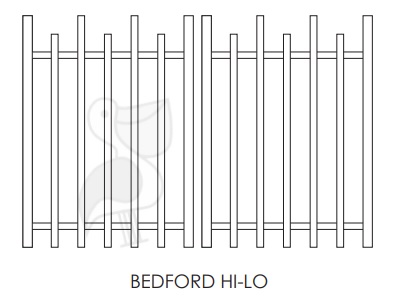 Bedford Hi Low Double Gate