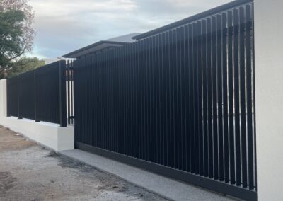 Burnside Design 50x10 Bladed Look Sliding gate and panels