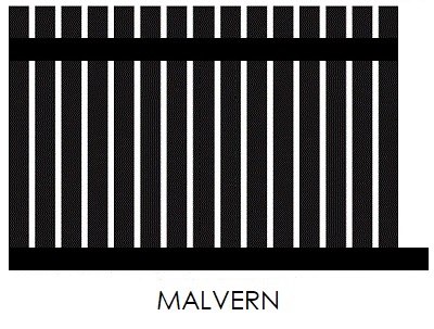 Malvern Design 50x25mm Batten Sliding Gate