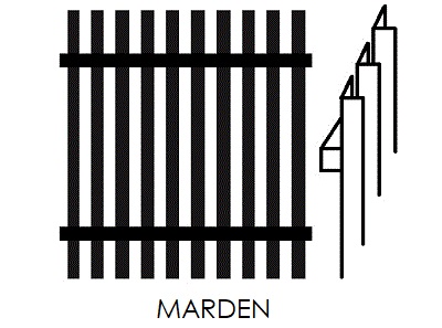 Marden 50x50 Angle fencing